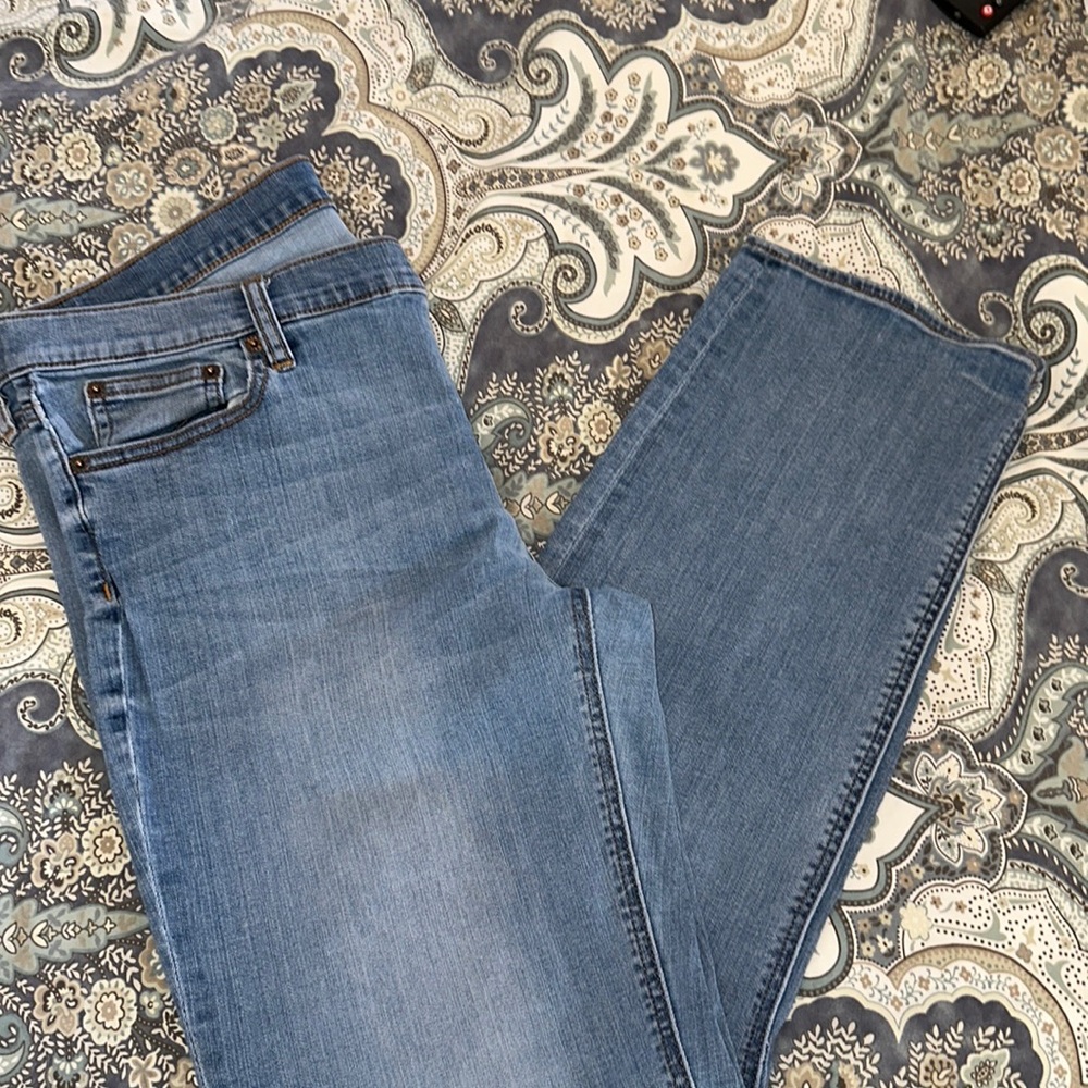 Size 32/14 J Crew jeans medium was no distressing EUC food basic Jean